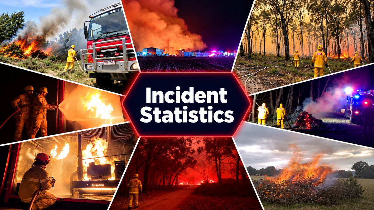 Dereel CFA Incident Statistics